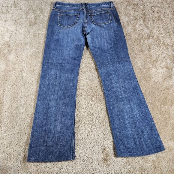 The Limited Womens Jeans 2 Long Blue Hemmed Straight Denim - Picture 5 of 10